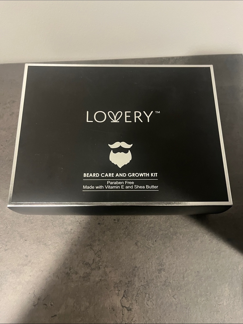 Lovery Beard Care & Growth Kit — Black